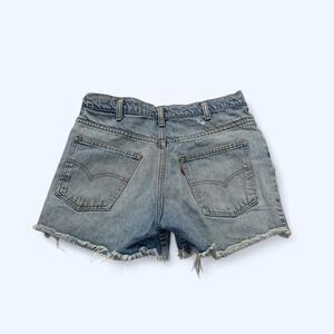 Vintage Levi's Orange tab Light Wash Cutoff Shorts - 30" Waist